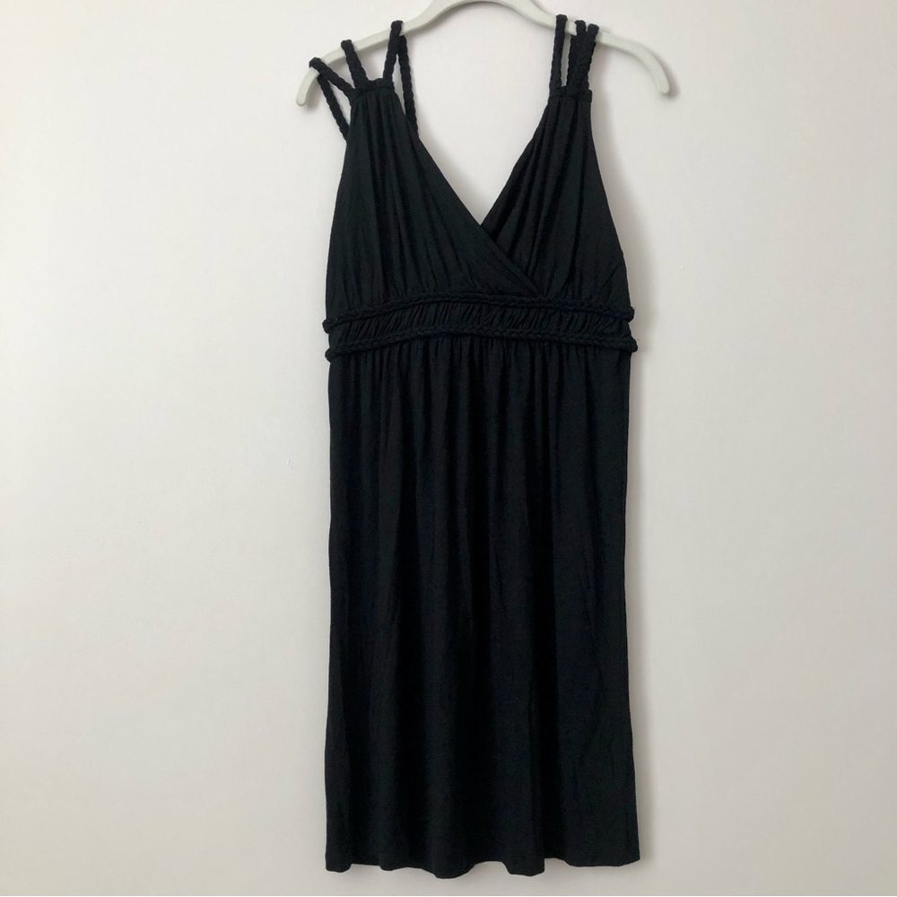 Design History Black V-Neck Sleeveless Summer Casual Dress Women’s Size M - Picture 9 of 9
